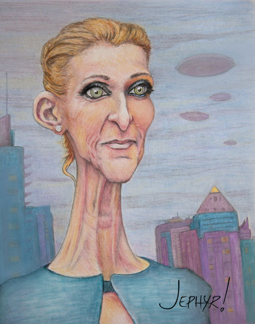  Pastel Pencil - "Motherships" - Copyright 2019, Jephyr (Jeff Curtis), All Rights Reserved